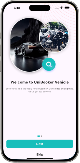 Vehicle Listing Screen