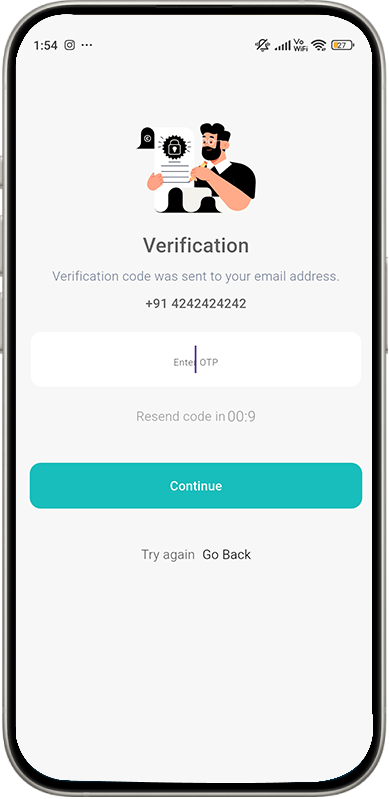 Secure Auth Screen