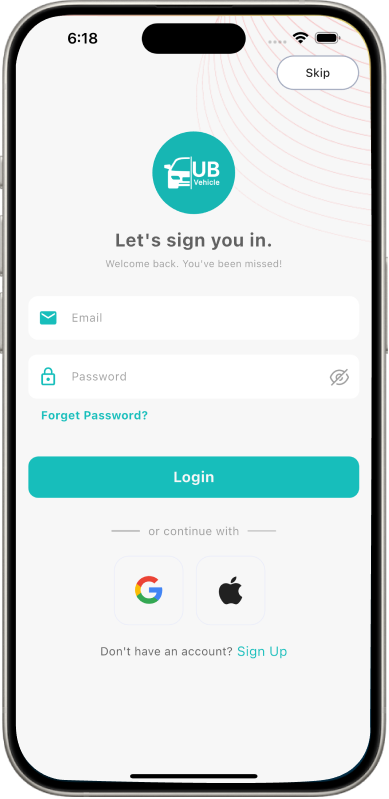 Login Screen